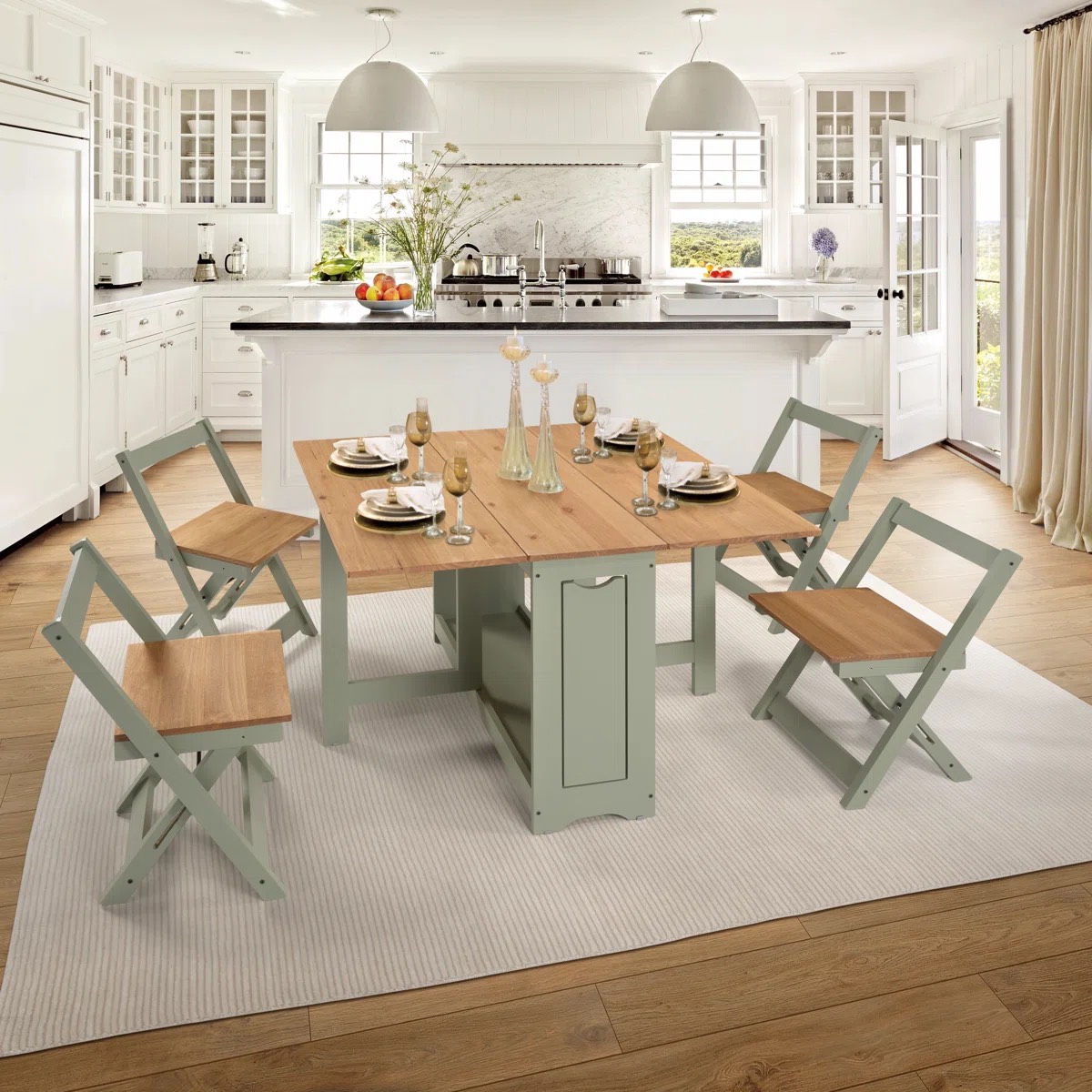 Oak & Aura's Dinning Set