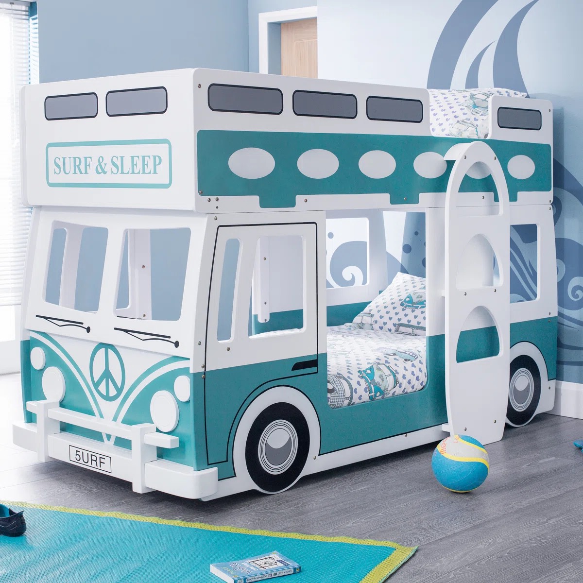 Oak & Aura's Toddler's Single (3') Standard Bunk Bed